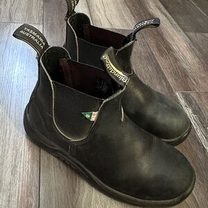 Blundstone Black Leather women’s CSA approved Boots